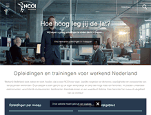 Tablet Screenshot of ncoi.nl